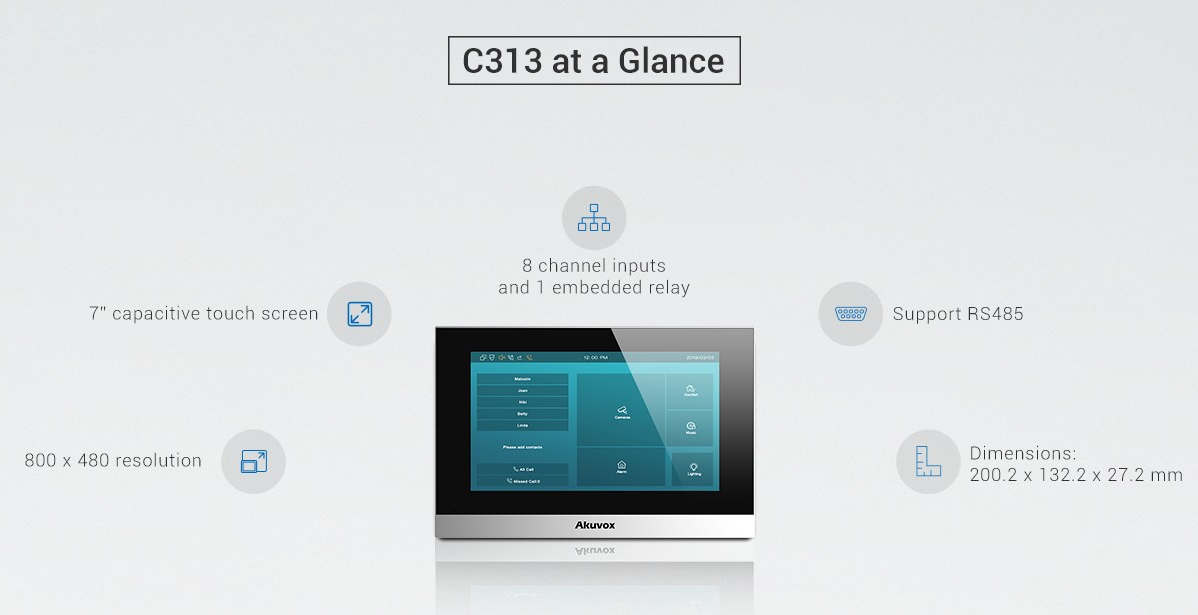 C313N - 7" - Linux - PoE
