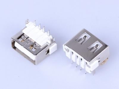 A Female Dip 90 USB Connector L10.0mm UBX1 - CO-1888-D A Female Dip 90 USB Connector L10.0mm UBX1 - CO-1888-D