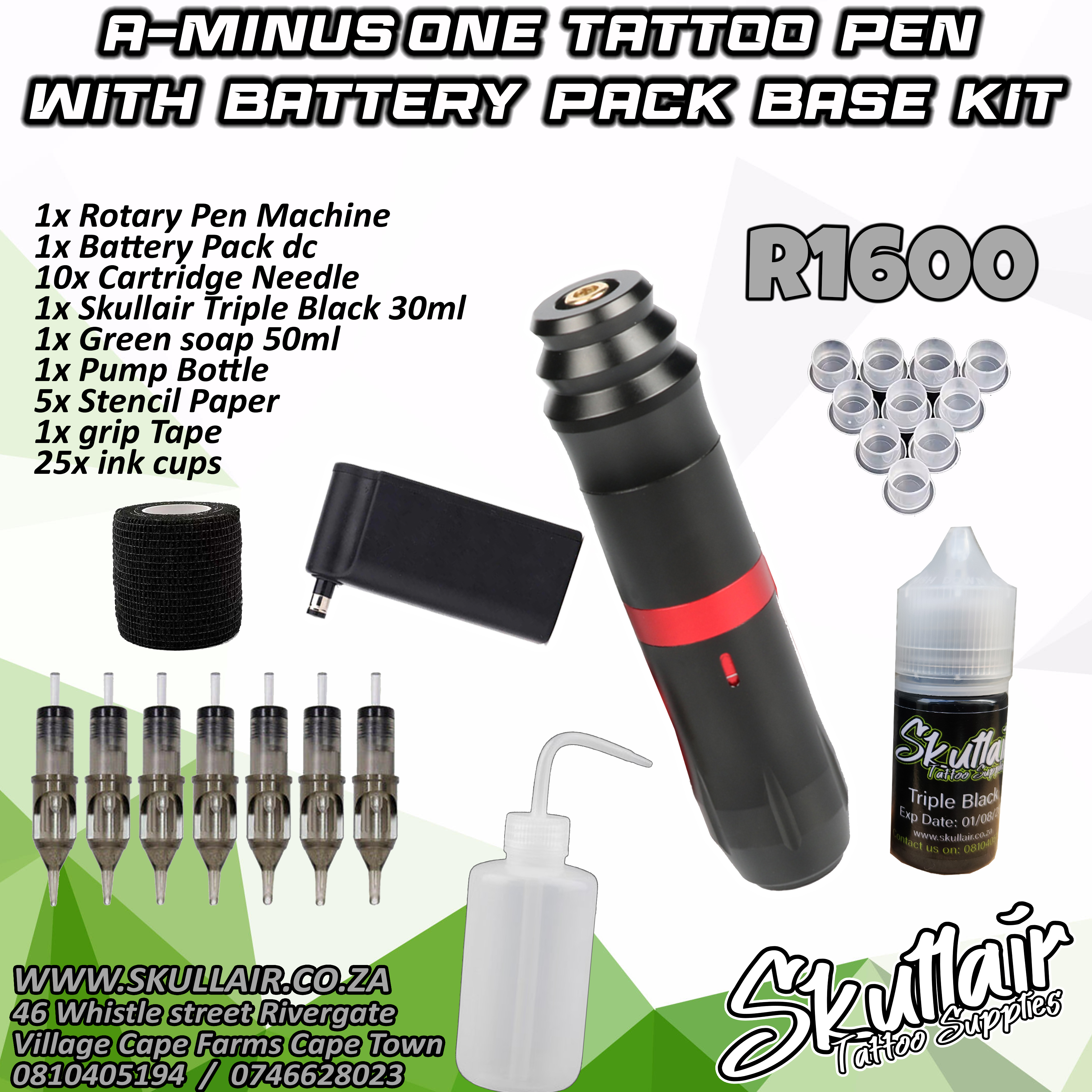 A-Minusone pen style  Rotary Machine Base Kit