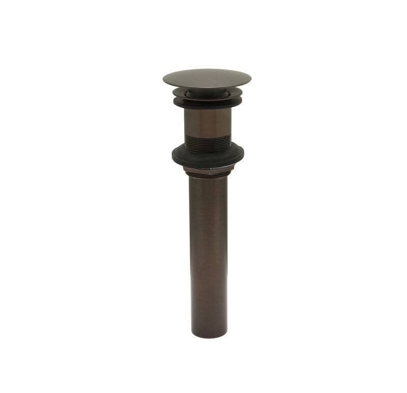 Pop-up / Push-up Drain - Antique Bronze Pop-up / Push-up Drain - Antique Bronze