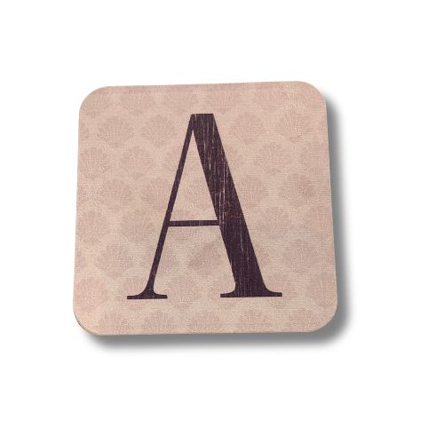Coaster-Alphabet