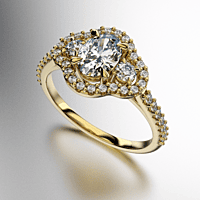 ANILLO ANTIQUE PIEDRA OVAL (MOD. 154)