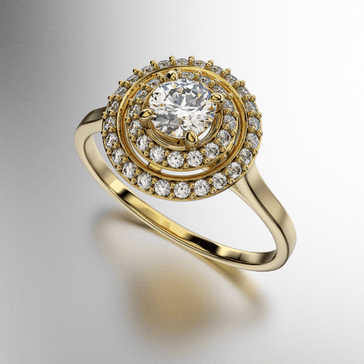 ANILLO ANTIQUE PIEDRA REDODNA (MOD. A161)
