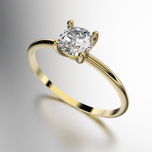 ANILLO SOLITARIO (MOD. A179)