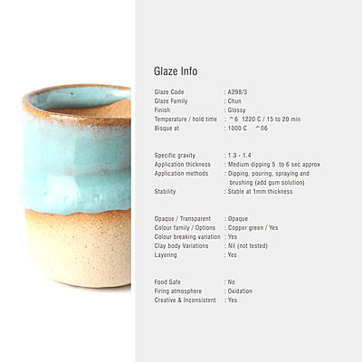 Sara Mid Fire Chun Textured Turquoise A298/3 Sara Mid Fire Chun Textured Turquoise A298/3