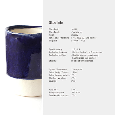 Sara Mid Fire Textured Blue Berry A395