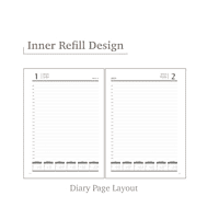 A5 Herbound Diary BB331