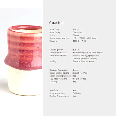 Sara Mid Fire Chrome Tin Pink A503/3 Sara Mid Fire Chrome Tin Pink A503/3