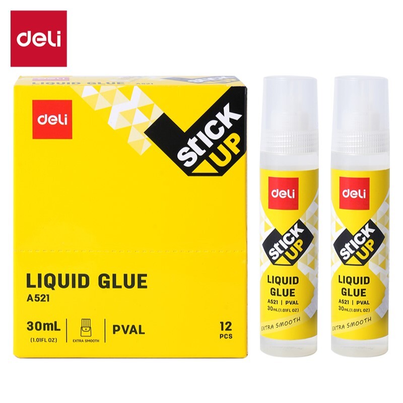 DELI A521 STICK UP LIQUID GLUE 30ML DELI A521 STICK UP LIQUID GLUE 30ML