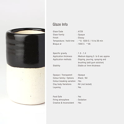 Sara Mid Fire Opaque Black A729 Sara Mid Fire Opaque Black A729