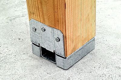 Simpson Strong-Tie Wood Conn - Bases & Caps - Post Base ABA Simpson Strong-Tie Wood Conn - Bases & Caps - Post Base ABA