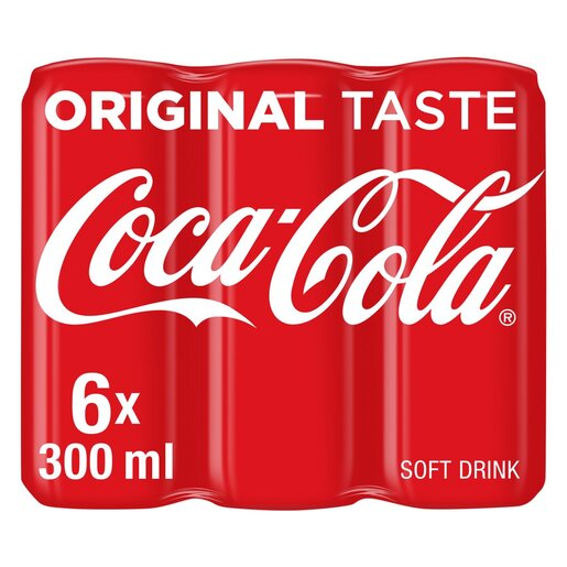 ABI COCA COLA 4X6X300ML CANS ABI COCA COLA 4X6X300ML CANS