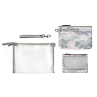 3-in-1 POUCH- BLUSH CAMO