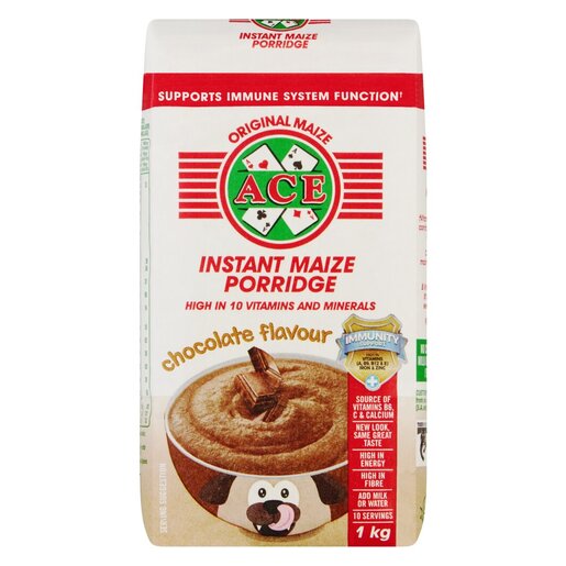 ACE INSTANT PORRIDGE CHOC 1X1KG ACE INSTANT PORRIDGE CHOC 1X1KG