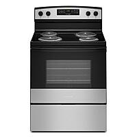 Amana® ACR4303MMS 30-inch Electric Range with Bake Assist Temps Amana® ACR4303MMS 30-inch Electric Range with Bake Assist Temps