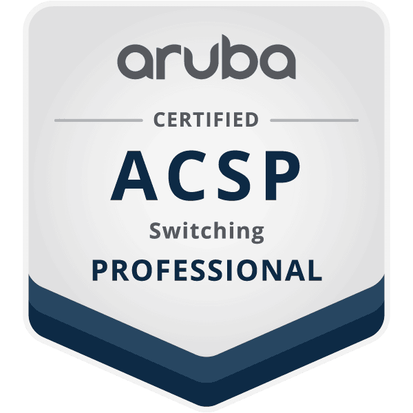 Aruba Certified Switching Professional Cert Bundle: HPE6-A73 Voucher