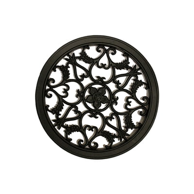 Fence & Gate Black Cast Aluminum Inserts-Round Fence & Gate Black Cast Aluminum Inserts-Round