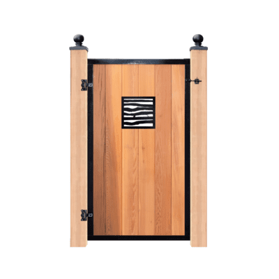 Fence & Gate Black Cast Aluminum Inserts-Branch-Style Fence & Gate Black Cast Aluminum Inserts-Branch-Style