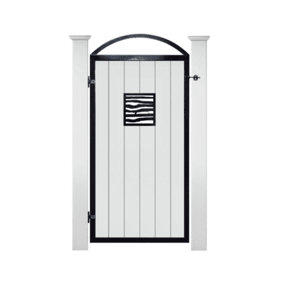 Fence & Gate Black Cast Aluminum Inserts-Branch-Style Fence & Gate Black Cast Aluminum Inserts-Branch-Style