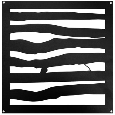 Fence & Gate Black Cast Aluminum Inserts-Branch-Style Fence & Gate Black Cast Aluminum Inserts-Branch-Style