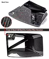 2023 - 2025 BMW G87 M2 Dry Carbon Fiber Front Bumper Air Duct Inlet Vent β MP Style