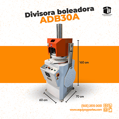 ADB30A Divisora y boleadora automática ADB30A Divisora y boleadora automática