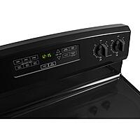 Amana® AER6303MFB 30" Electric Range with Extra-Large Oven Window Amana® AER6303MFB 30" Electric Range with Extra-Large Oven Window