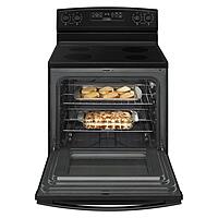Amana® AER6303MFB 30" Electric Range with Extra-Large Oven Window Amana® AER6303MFB 30" Electric Range with Extra-Large Oven Window