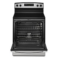 Amana® AER6603SMS 30" Electric Range with Extra-Large Oven Window Amana® AER6603SMS 30" Electric Range with Extra-Large Oven Window