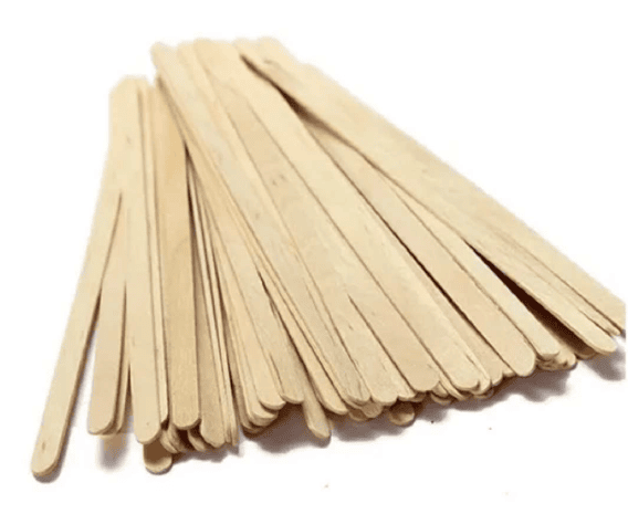 AGITADOR DE MADERA 18 CM C/1000 PZAS