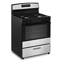Amana® AGR6303MMS 30-inch Gas Range with Bake Assist Temps Amana® AGR6303MMS 30-inch Gas Range with Bake Assist Temps