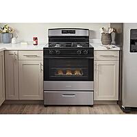 Amana® AGR6303MMS 30-inch Gas Range with Bake Assist Temps Amana® AGR6303MMS 30-inch Gas Range with Bake Assist Temps