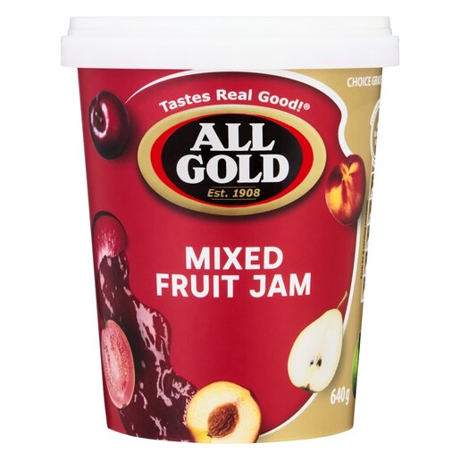 ALL GOLD MIXED FRUIT JAM 6X460G ALL GOLD MIXED FRUIT JAM 6X460G