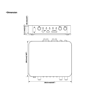 HIKVISION  Analog Audio Kit with 60W Analog Amplifier and 4* 6W Ceiling Speakers