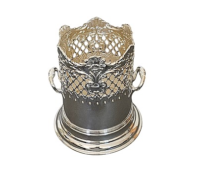 Syphon Stand Embossed English Silver Plate c.1880.SKU:ANT4247 Syphon Stand Embossed English Silver Plate c.1880.SKU:ANT4247