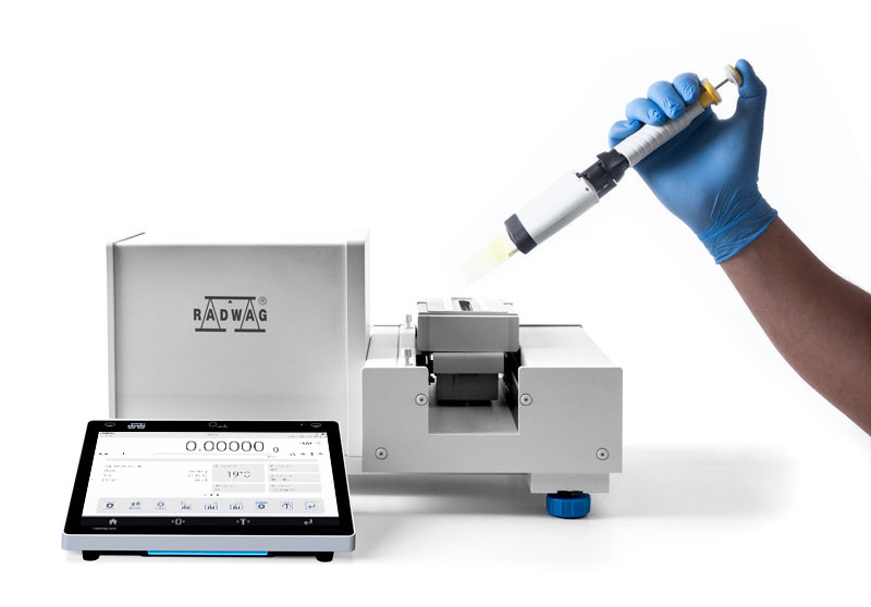 Automatic Device for Multichannel Pipette Calibration [d]: 0.01 mg/52 g