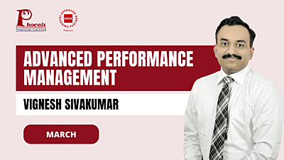 Advanced Performance Management (APM)-Face to Face-March Advanced Performance Management (APM)-Face to Face-March