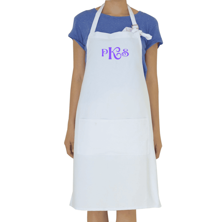 Personalized Monogram Kitchen Apron
