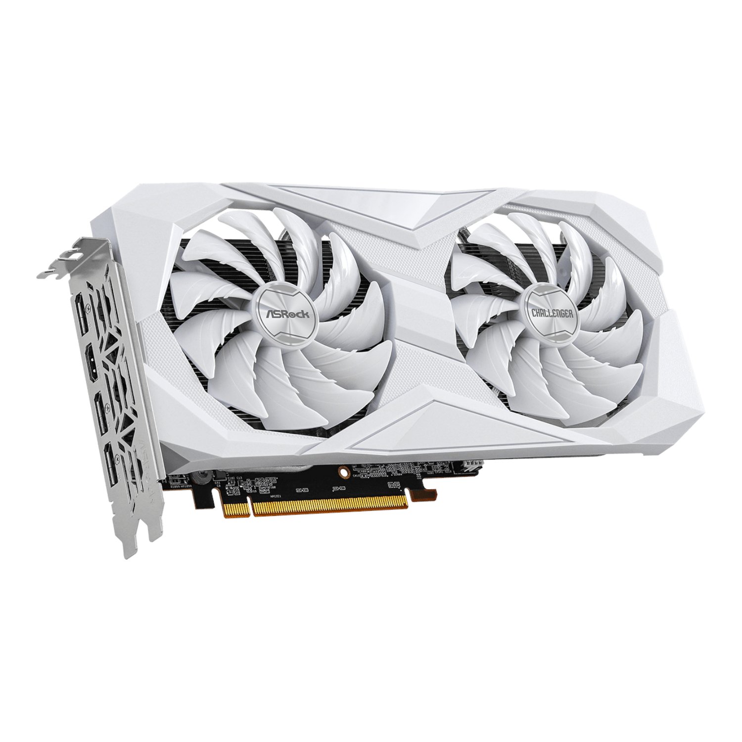 ASRock Radeon RX6600 Challenger D 8G GDDR6 128-BIT Graphics Card – White ASRock Radeon RX6600 Challenger D 8G GDDR6 128-BIT Graphics Card – White