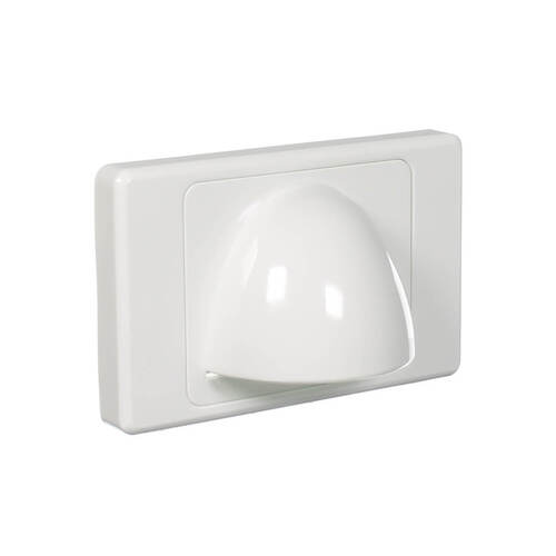Bull Nose Wall plate, White Bull Nose Wall plate, White