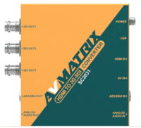 AVMATRIX HDMI/AV to 3G-SDI Scaling Converter