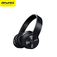 AWEI Wireless Stereo Headphone - Black AWEI Wireless Stereo Headphone - Black