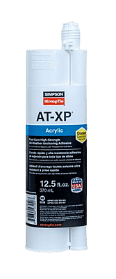 Simpson Strong-Tie AT-XP® High-Strength Acrylic Adhesive Simpson Strong-Tie AT-XP® High-Strength Acrylic Adhesive