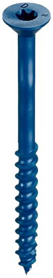 Simpson Strong-Tie Mechanical Anchors 100pc Titen Turbo FLAT Simpson Strong-Tie Mechanical Anchors 100pc Titen Turbo FLAT