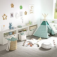 Samantha Toy Organizer In White Color Samantha Toy Organizer In White Color
