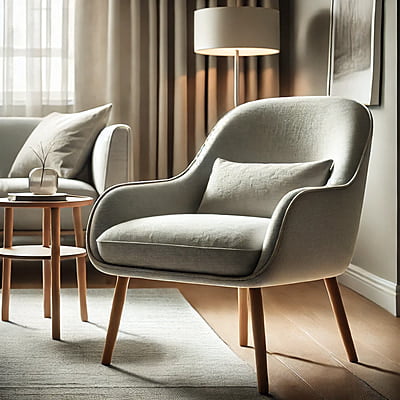 Gunmala Handicrafts Modern Scandinavian Accent Chair Gunmala Handicrafts Modern Scandinavian Accent Chair