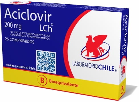 Aciclovir 200 Mg 25 Tab Aciclovir 200 Mg 25 Tab