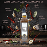 Goodlife - Organic Cold Pressed Black Mustard Oil (1 Ltr)