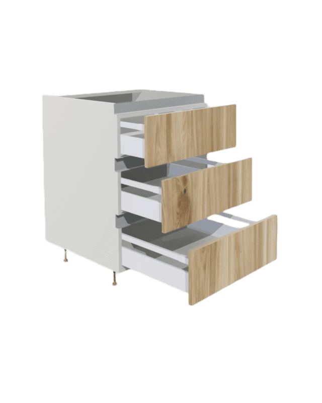BASE CABINET 3 DRAWER PULL OUT CUSTOM
