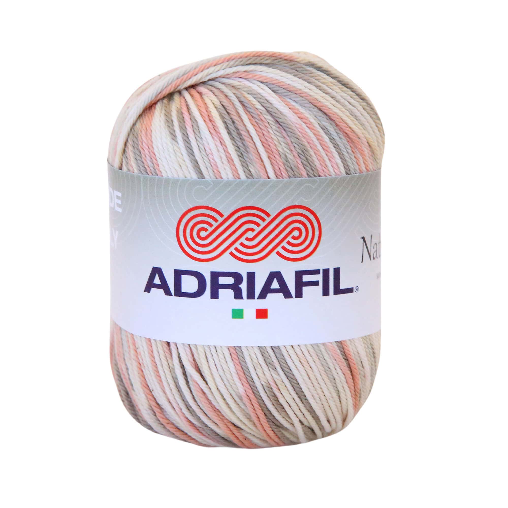Naturama Filato 100% cotone naturale, multicolor e sostenibile